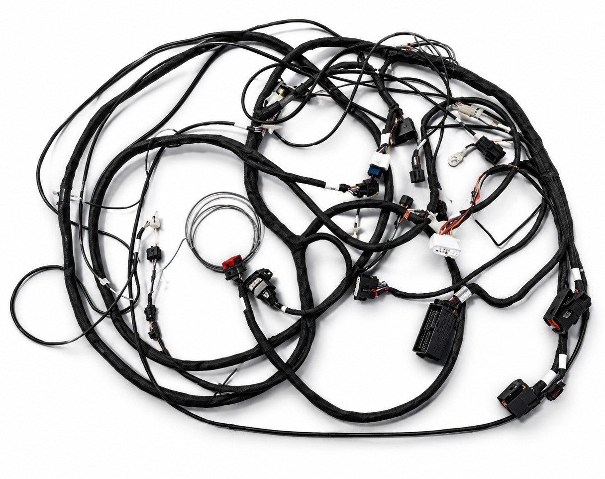 New energy vehicle lighting wiring harness electronic connector male female terminal LED