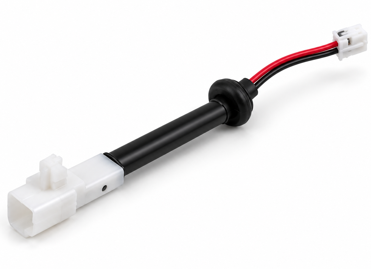 LED controller connector with heat shrink protection — variant 3