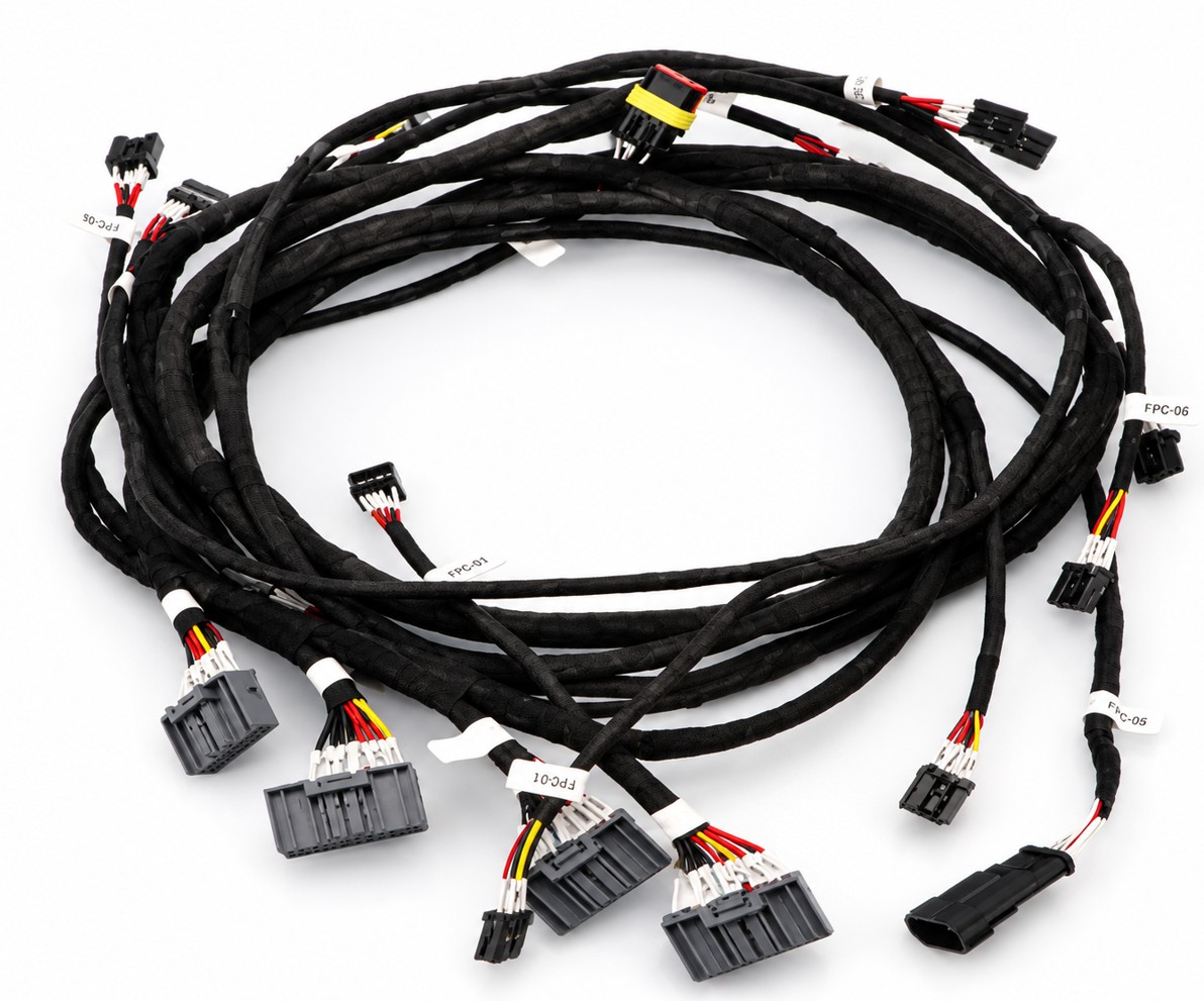 EV battery high-voltage cable assembly — 1500V XLPE oxygen-free copper power cable for new energy vehicles and storage