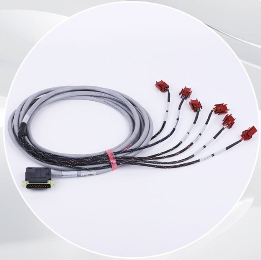 Semiconductor equipment wiring harness — low and high voltage anti-static signal transmission cables for wafer fab