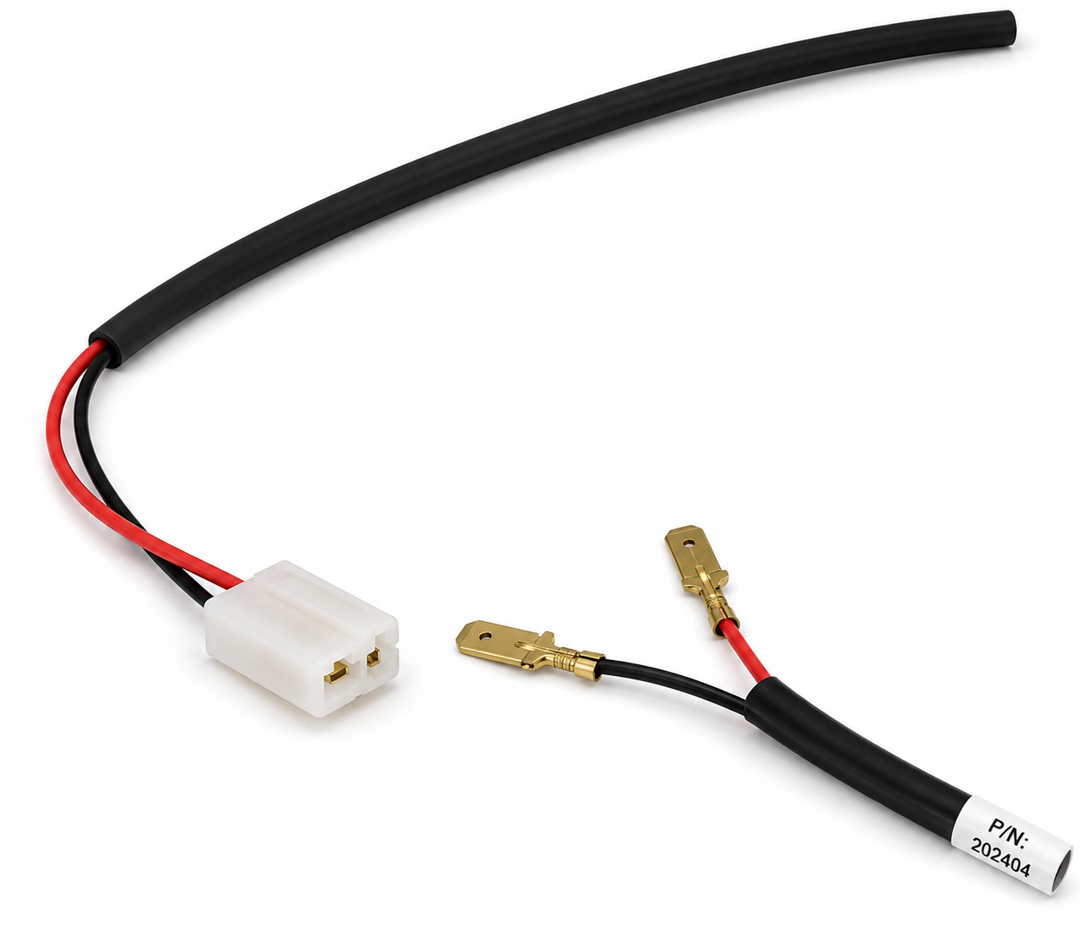 Full sunroof harness layout on white background