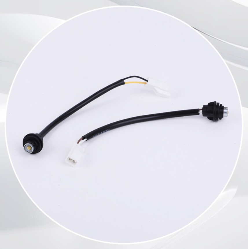 LED PCB module with extended PVC cable assembly